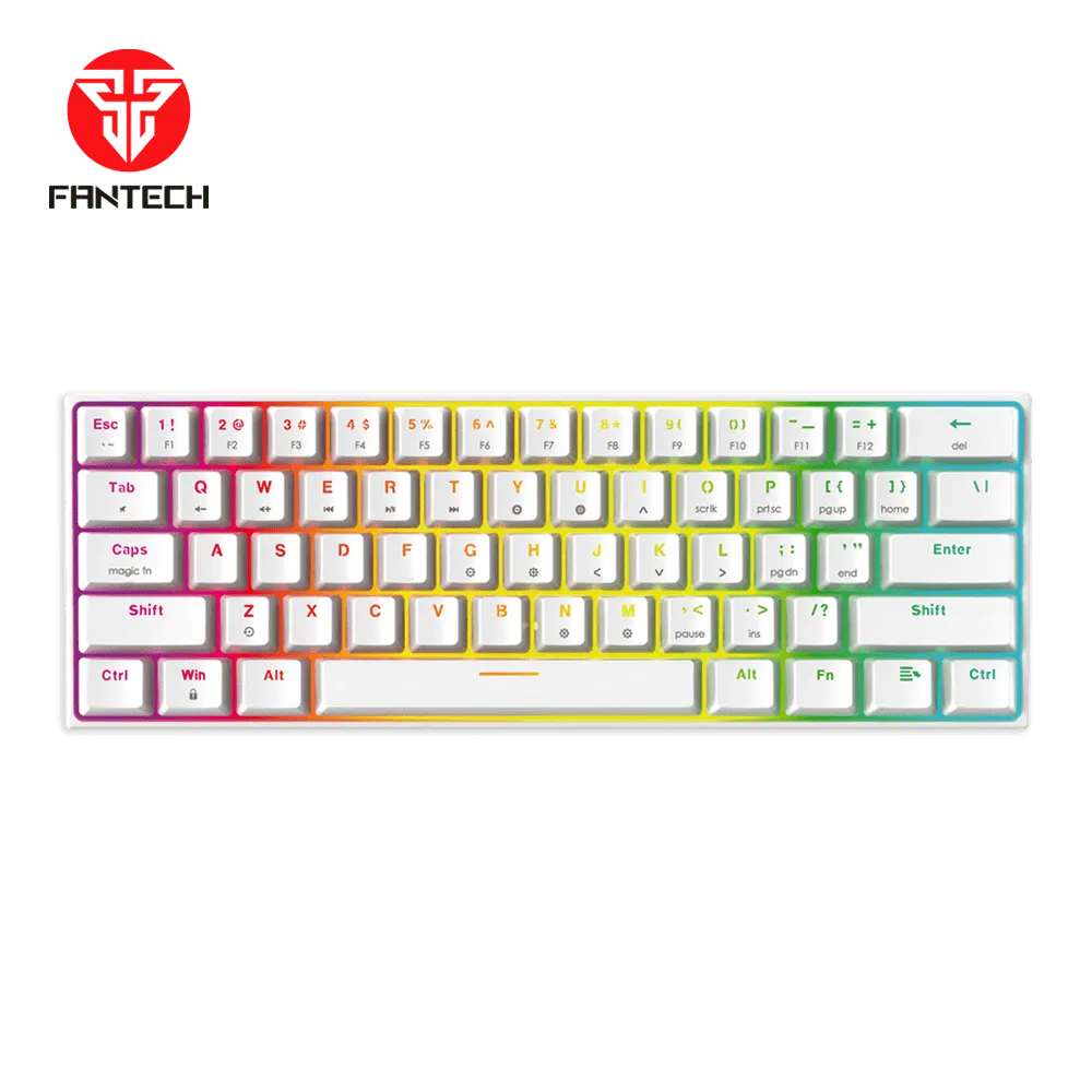 FANTECH Gejmerska mehanička tastatura MK857 RGB Maxfit61 FROST Space Edition (PLAVI SWITCH)