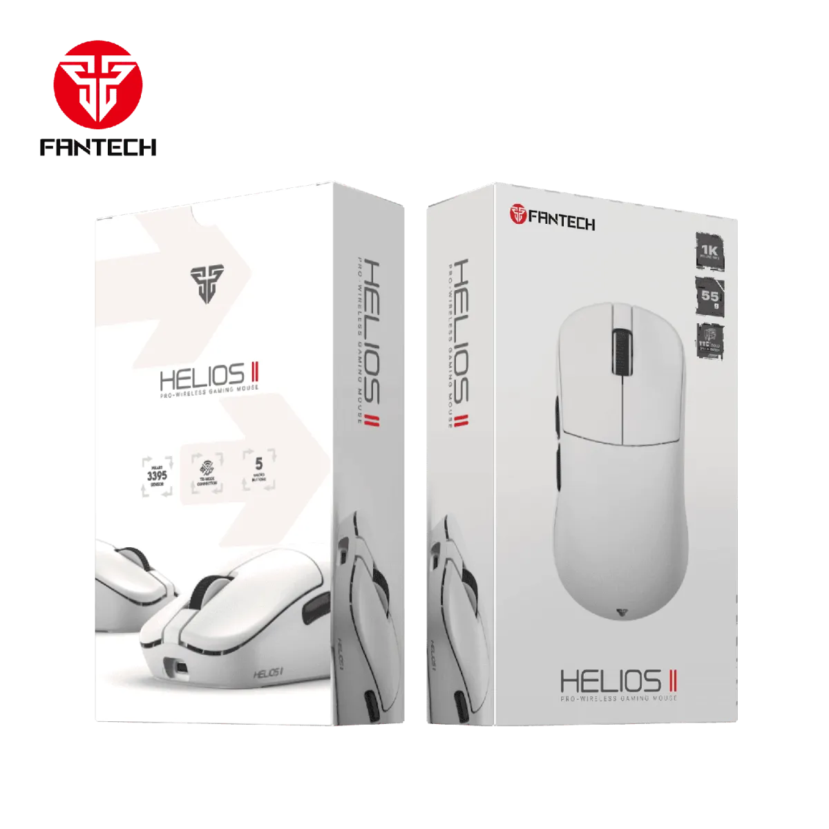 FANTECH Gejmerski miš wireless XD3 V3 1K Space edition Helios II Pro