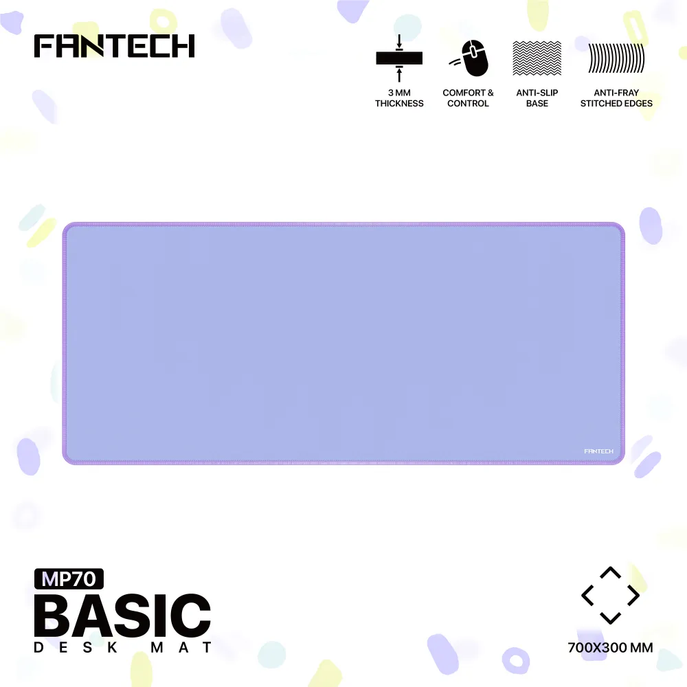 FANTECH Podloga za miš 70x30cm MP70 Basic/ ljubičasta