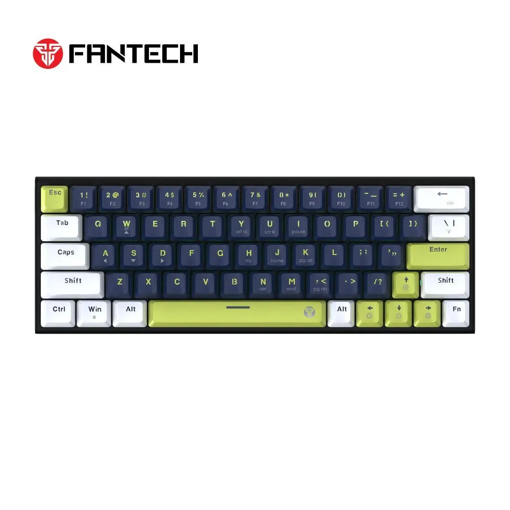 FANTECH Tastatura Mehanicka Gaming MK874V2 RGB Atom 63 Mori plava (rosie switch)