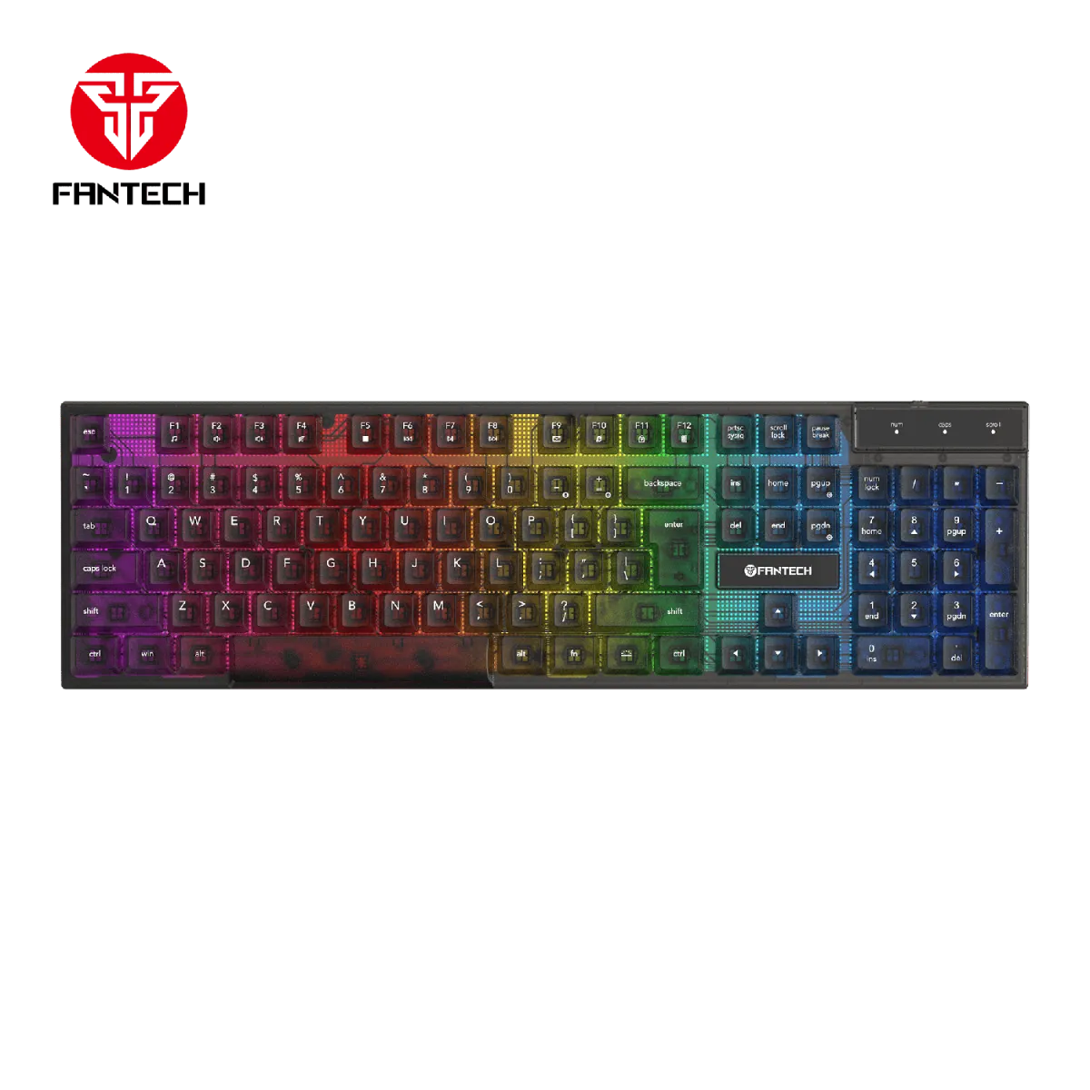 FANTECH Tastatura membranska Gaming K515 Shikari crna