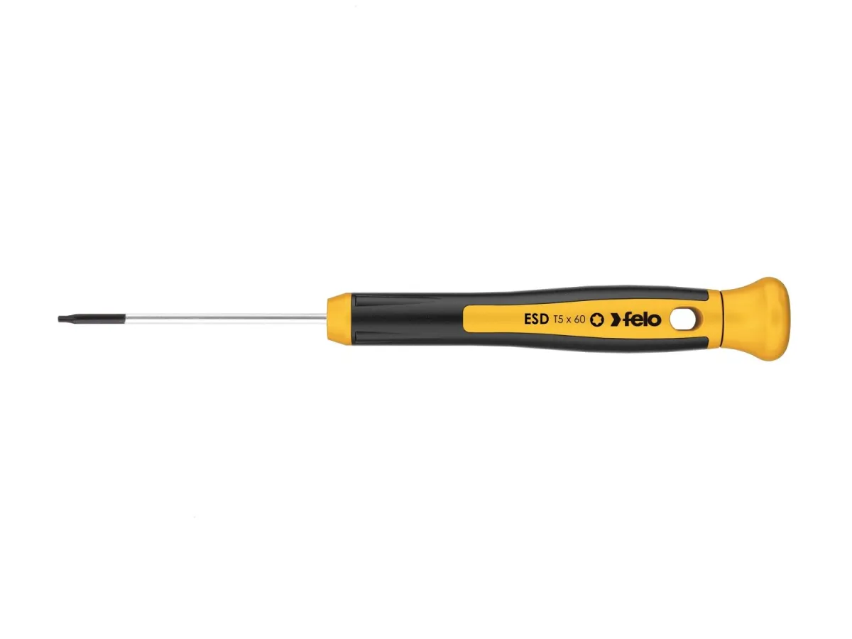 Felo Precizni antistatički šrafciger TORX ESD TX10 x 60 25810360