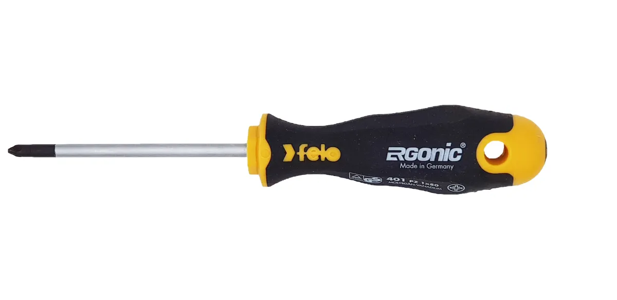 Felo Šrafciger Ergonic Pozidriv PZ1 x 80 40110210