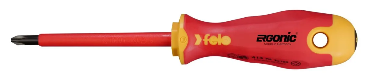 Felo Šrafciger Ergonic VDE Phillips PH2 x 100 41420390