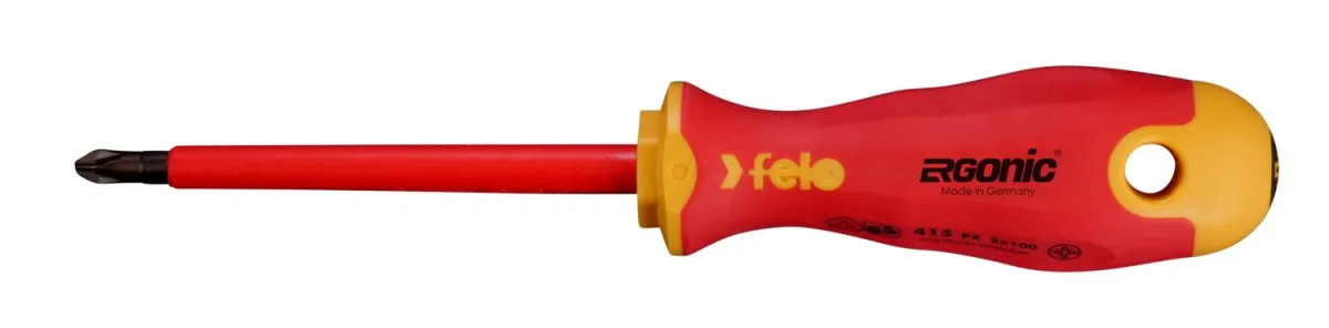 Felo Šrafciger Ergonic VDE Pozidriv PZ2 x 100 41520390