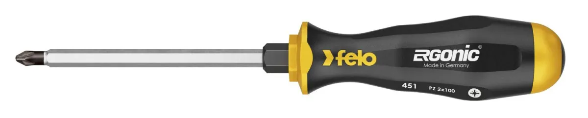 Felo Šrafciger udarni Ergonic Pozidriv PZ2 x 100 45120340