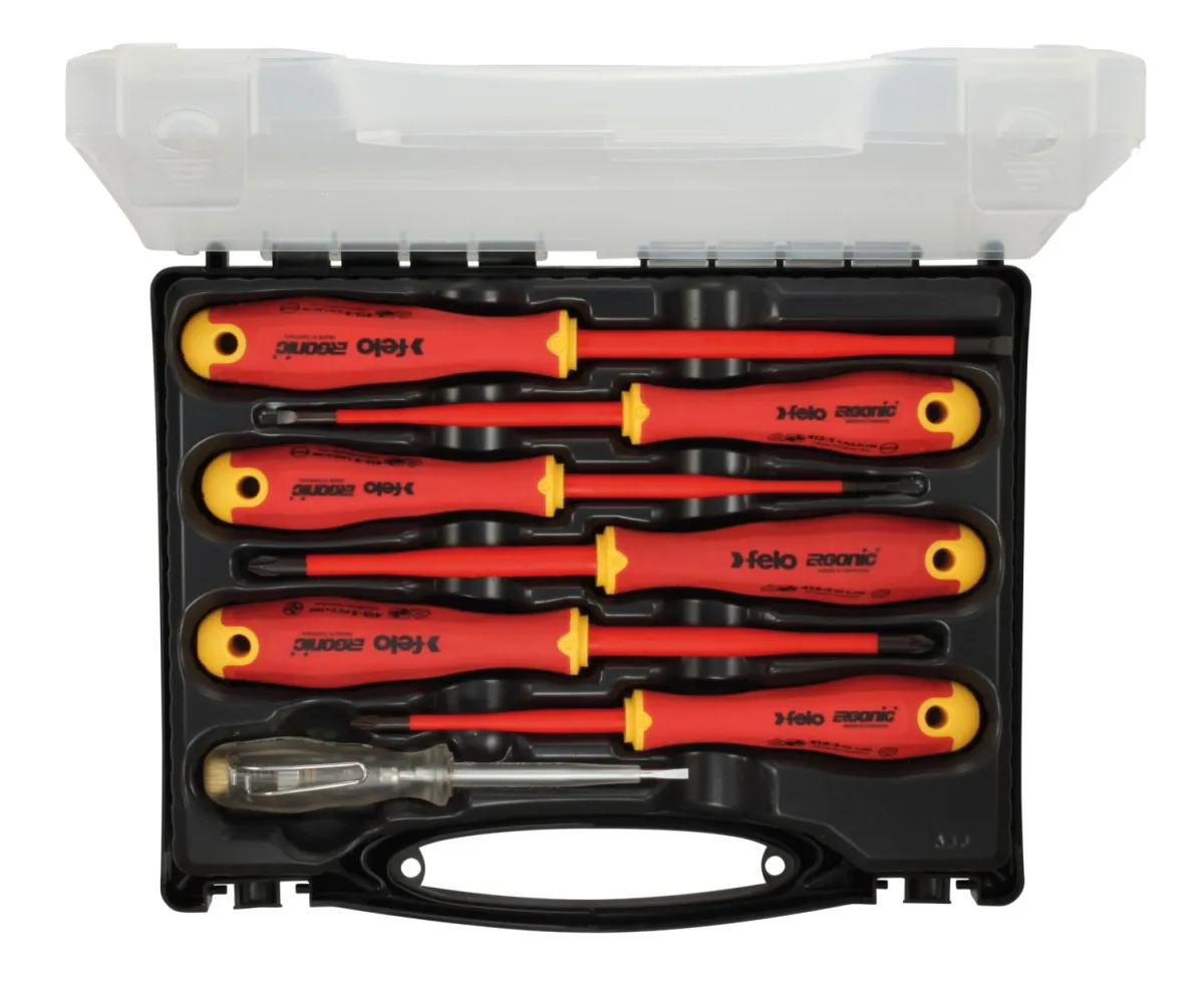 Felo Set šrafcigera Ergonic Slim VDE sa testerom napona SL/PH/PZ 41380736 7 kom