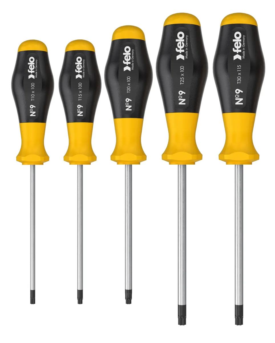 Felo Set šrafcigeri No. 9 TORX 90895148 5 kom