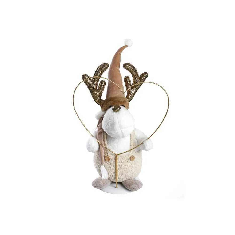 FESTA Novogodišnja figura irvas bez srce, 47cm