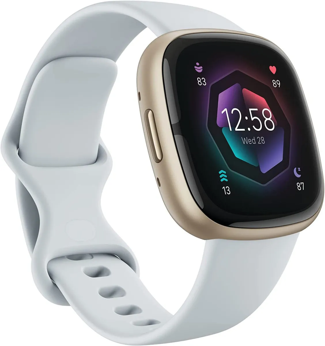 FITBIT Pametni sat Sense 2, svetlo plava