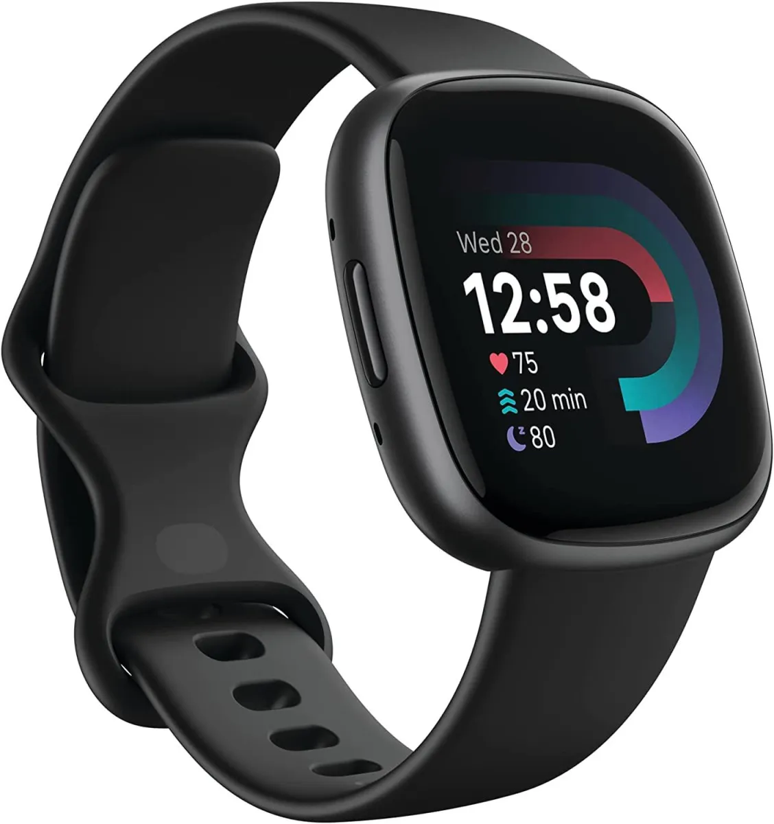 FITBIT Pametni sat Versa 4, crna