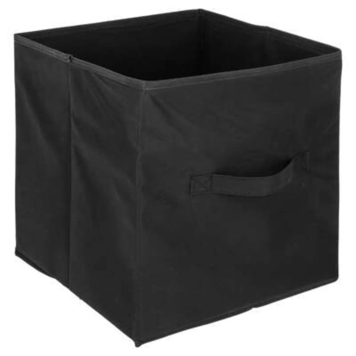 FIVE Kutija za odlaganje sa ručkom 31x31x30cm pp/karton crna