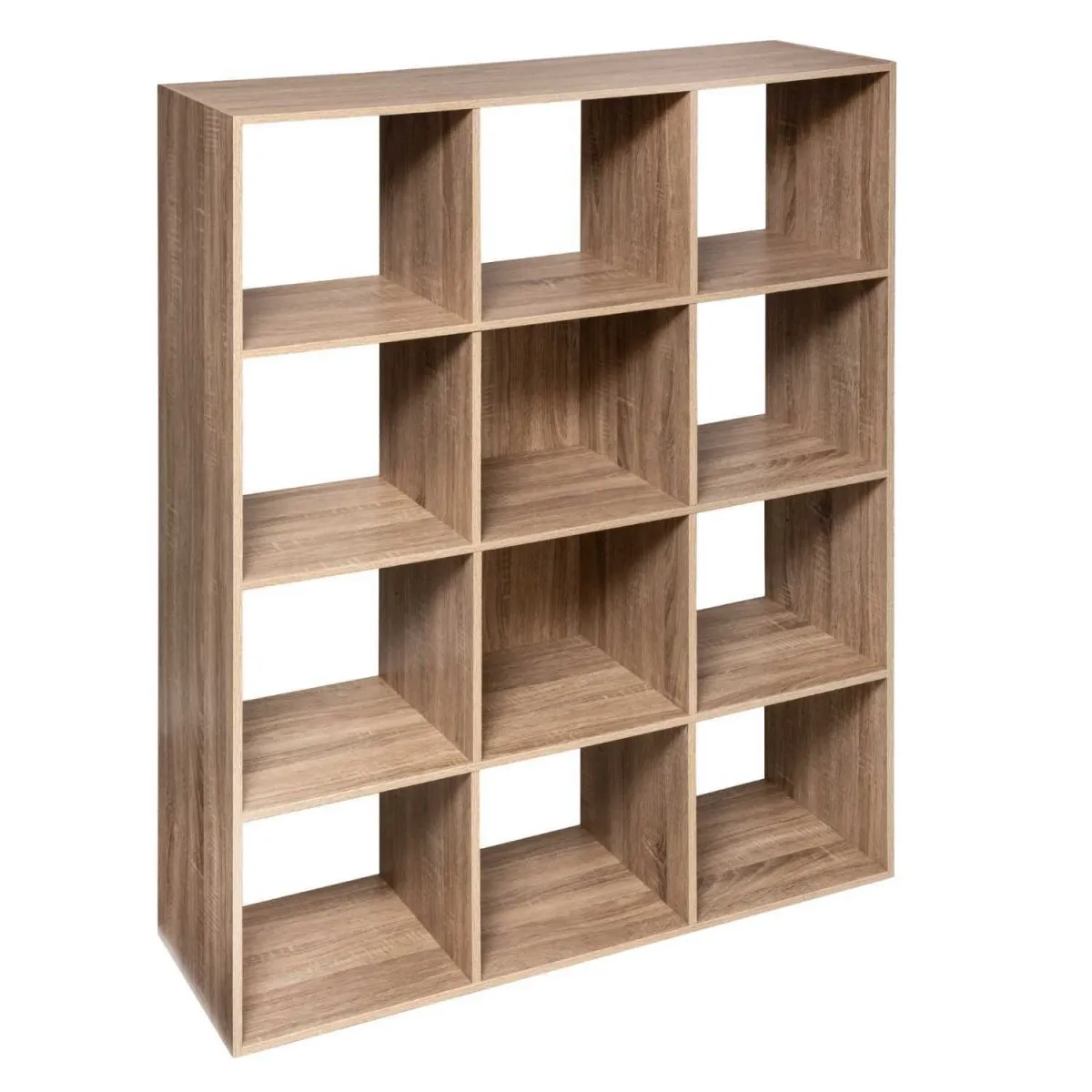 FIVE Stalak sa 12 polica 100,8 x 32 x 134 cm drvo braonn