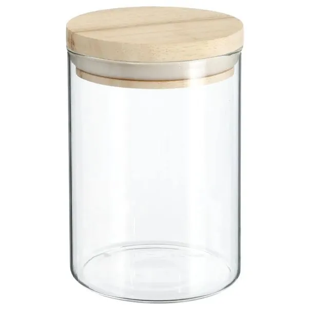 FIVE Tegla s poklopcem 0.6L Hermet, staklo/drvo