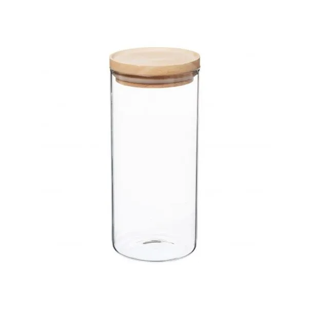 FIVE Tegla s poklopcem 1.3L Hermet, staklo/drvo
