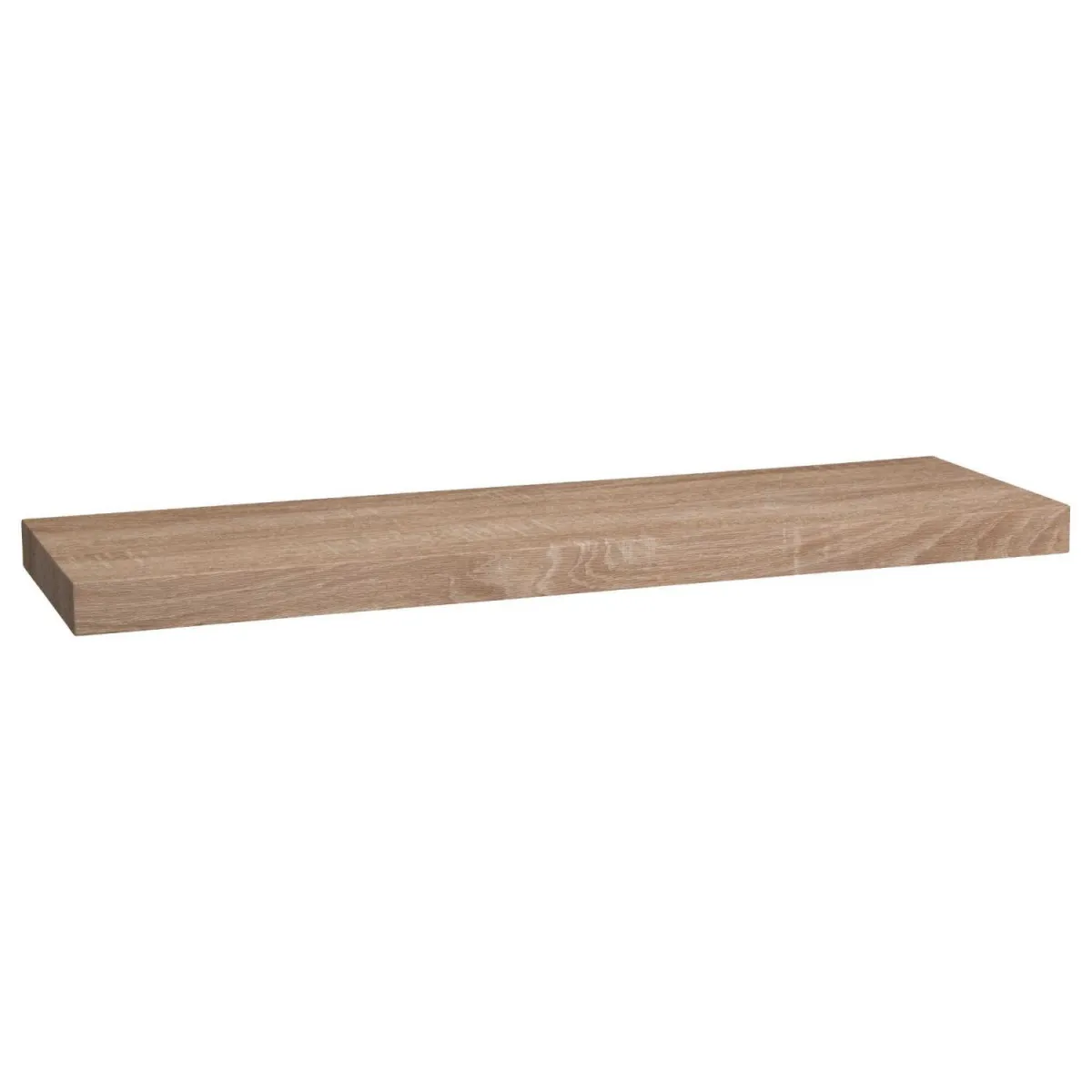 FIVE Zidna polica 80x23,5x3,8 cm mdf/drvo natural