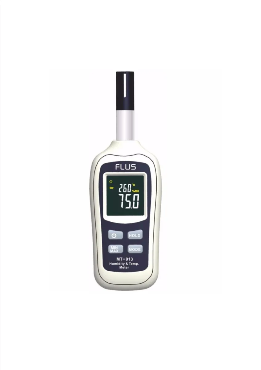 FLUS Merač temperature, vlažnosti vazduha, tačke rose i temperature vlažnog termometra MT-913