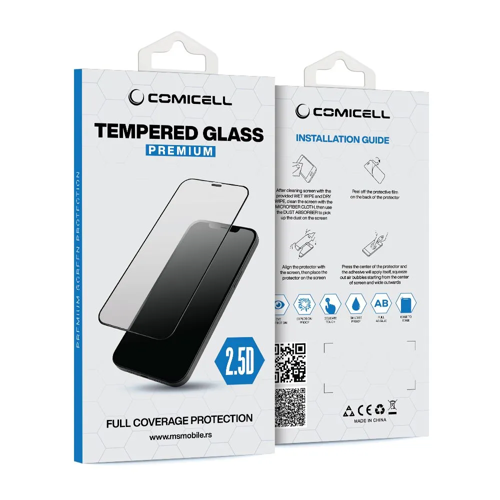 Folija za zaštitu ekrana GLASS 2.5D za Realme C67/ crna