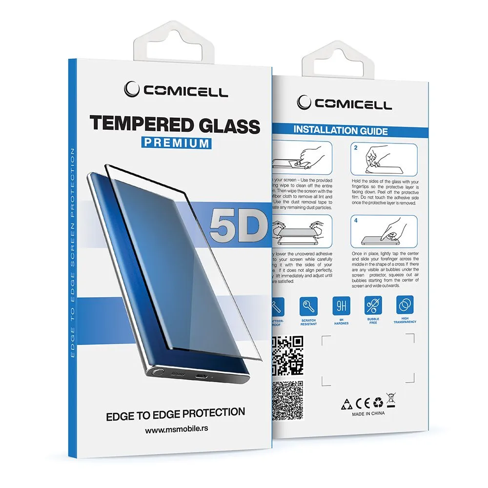 Folija za zaštitu ekrana GLASS 5D za Samsung A057F Galaxy A05S/ crna