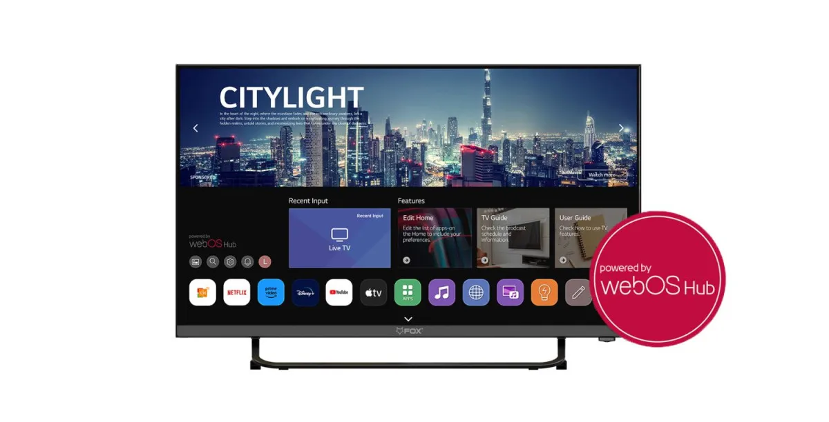 FOX Televizor 32WOS640E, HD, WebOS Smart