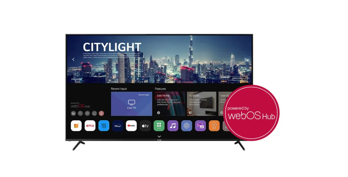 FOX Televizor 85WOS625D, Ultra HD, WebOS Smart