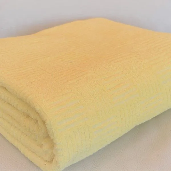Frotirski prekrivač 150x200 žuti Mia