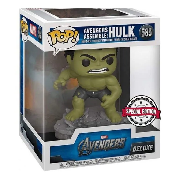 FUNKO Marvel POP! Deluxe: Avengers - Hulk
