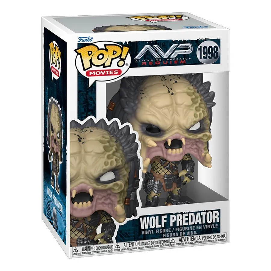 FUNKO POP! Figura Movies: Predator S3 - Wolf Predator w/Chase