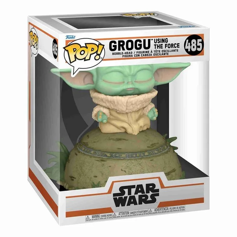 FUNKO Star Wars Mandalorian POP! Vynil Deluxe - The Child Using The Force (SFX)