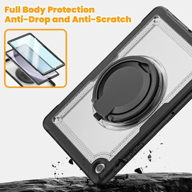 Futrola 360 Kickstand za Samsung Tab A9 Plus/ X210 transparent