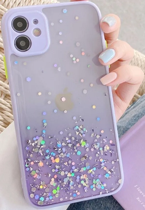 Futrola 3D Sparkling star silicone Purple SAMSUNG MCTK6- S20 Plus