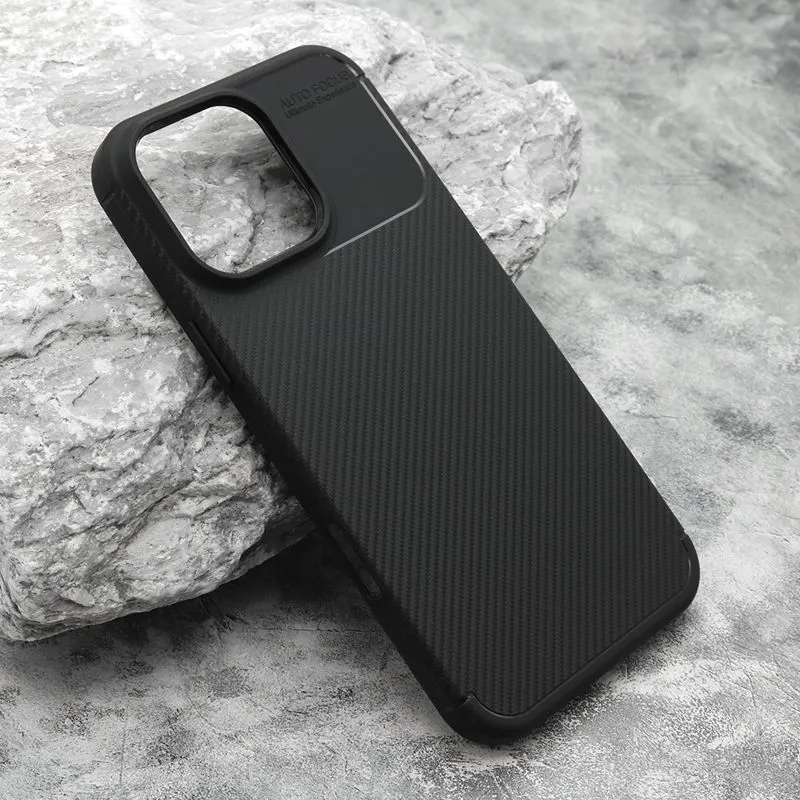 Futrola Carbon za iPhone 16 Pro Max/ crna