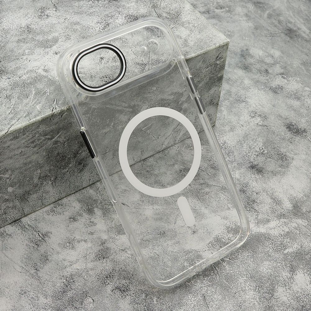 Futrola COLOR RING MagSafe za iPhone AIR/ bela