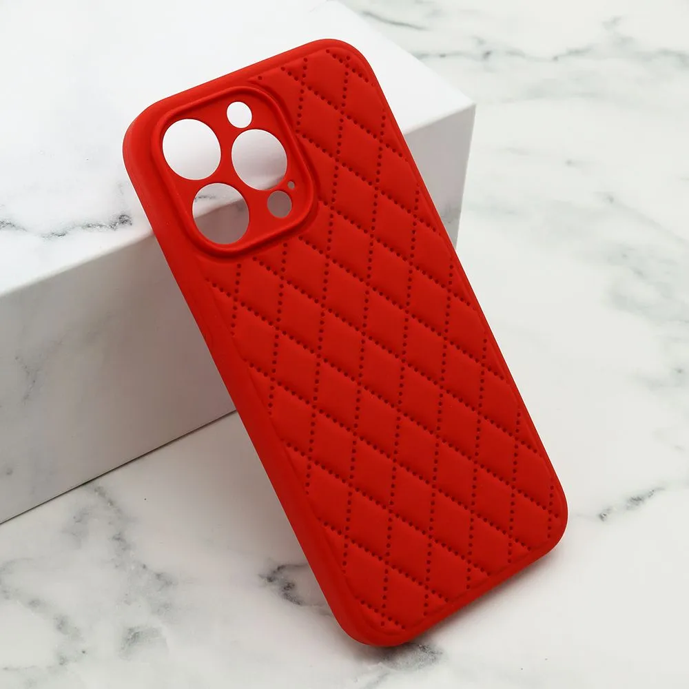 Futrola Colorful Diamond za iPhone 14 Pro Max/ crvena