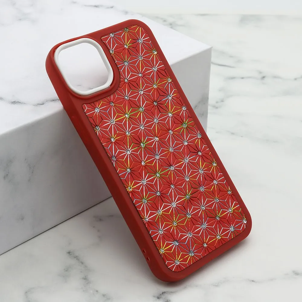 Futrola Crystal Spark za Iphone 14 Plus/ crvena