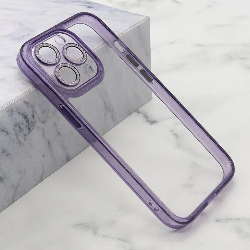 Futrola Diamond Lens za iPhone 13 Pro/ ljubičasta