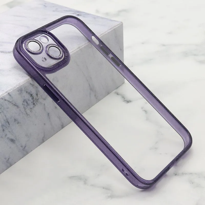 Futrola Diamond Lens za iPhone 14 Plus/ ljubičasta