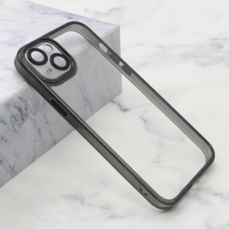 Futrola Diamond Lens za iPhone 15 Plus/ crna