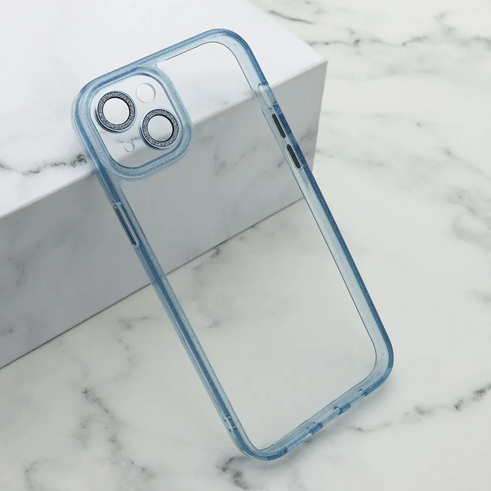 Futrola Diamond Lens za iPhone 15 Plus/ plava