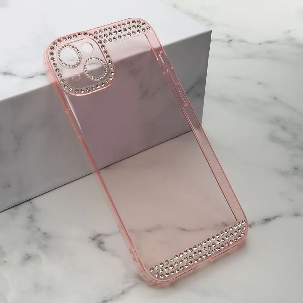 Futrola Diamond Side za iPhone 14 Plus/ roze