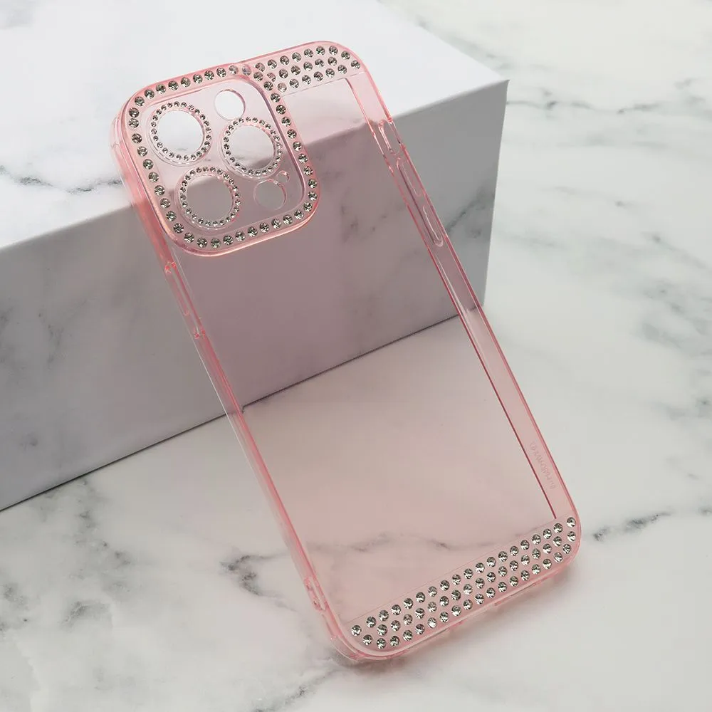 Futrola Diamond Side za iPhone 14 Pro Max/ roze