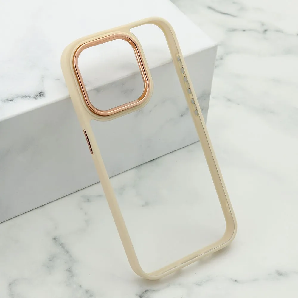 Futrola Elegant Edge za iPhone 15 Pro/ bela