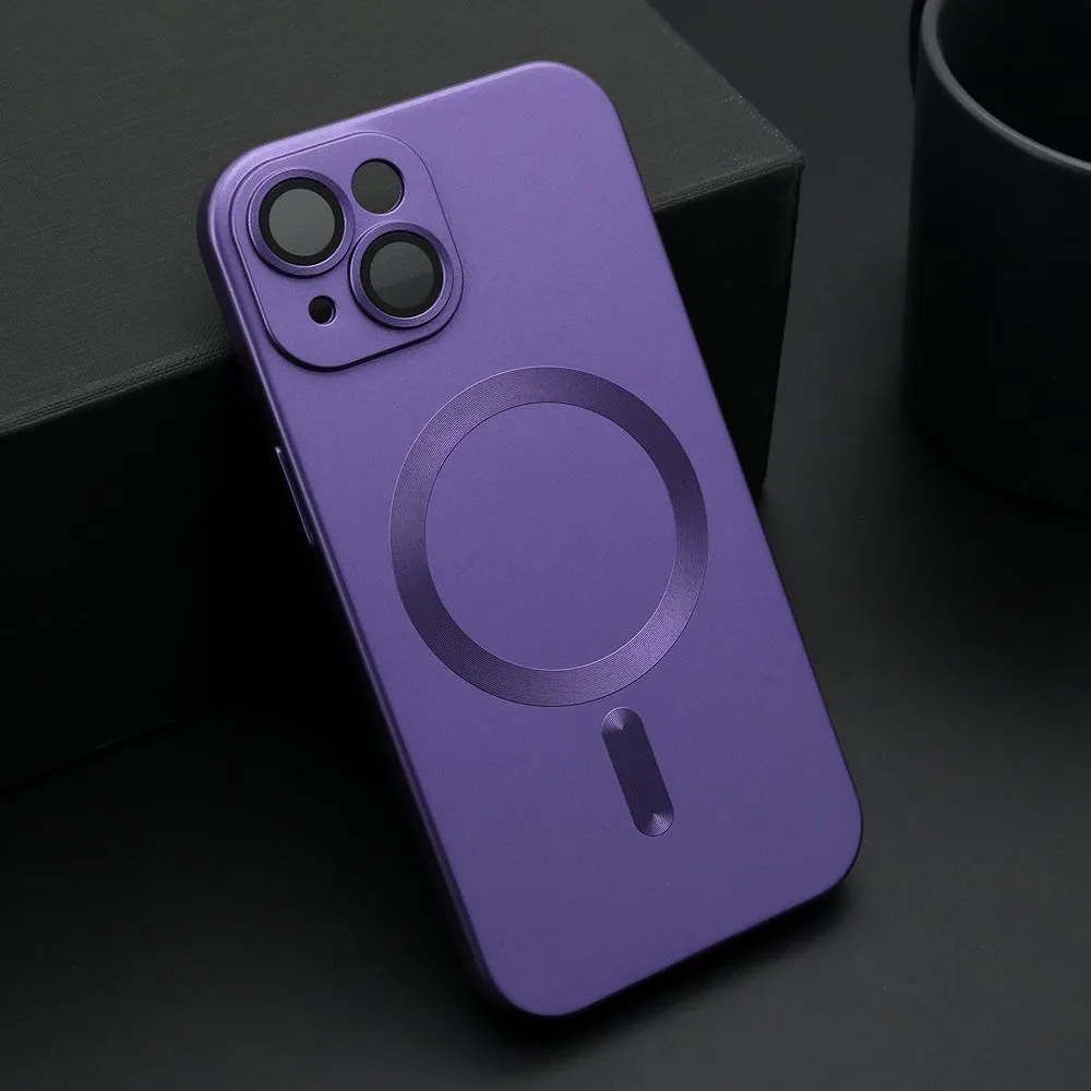 Futrola Elegant Magsafe za iPhone 15/ ljubičasta