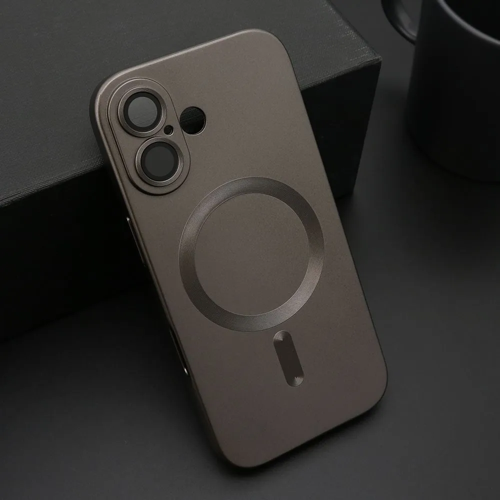 Futrola ELEGANT MAGSAFE za iPhone 17/ siva