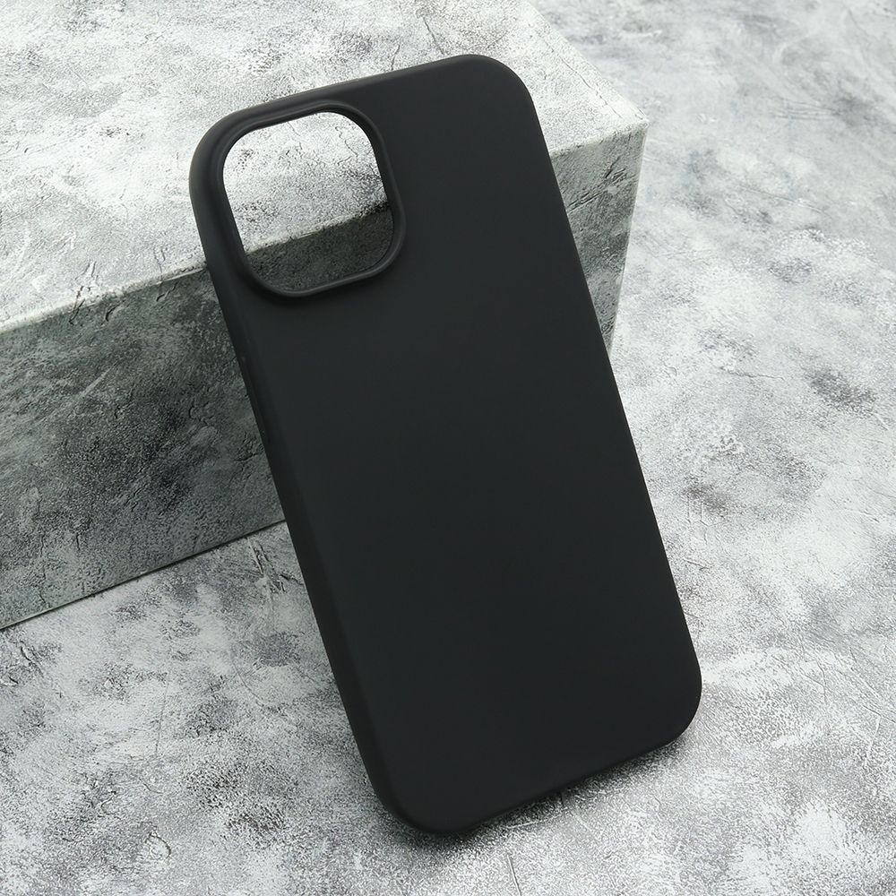 Futrola Gentle Color za iPhone 15, crna