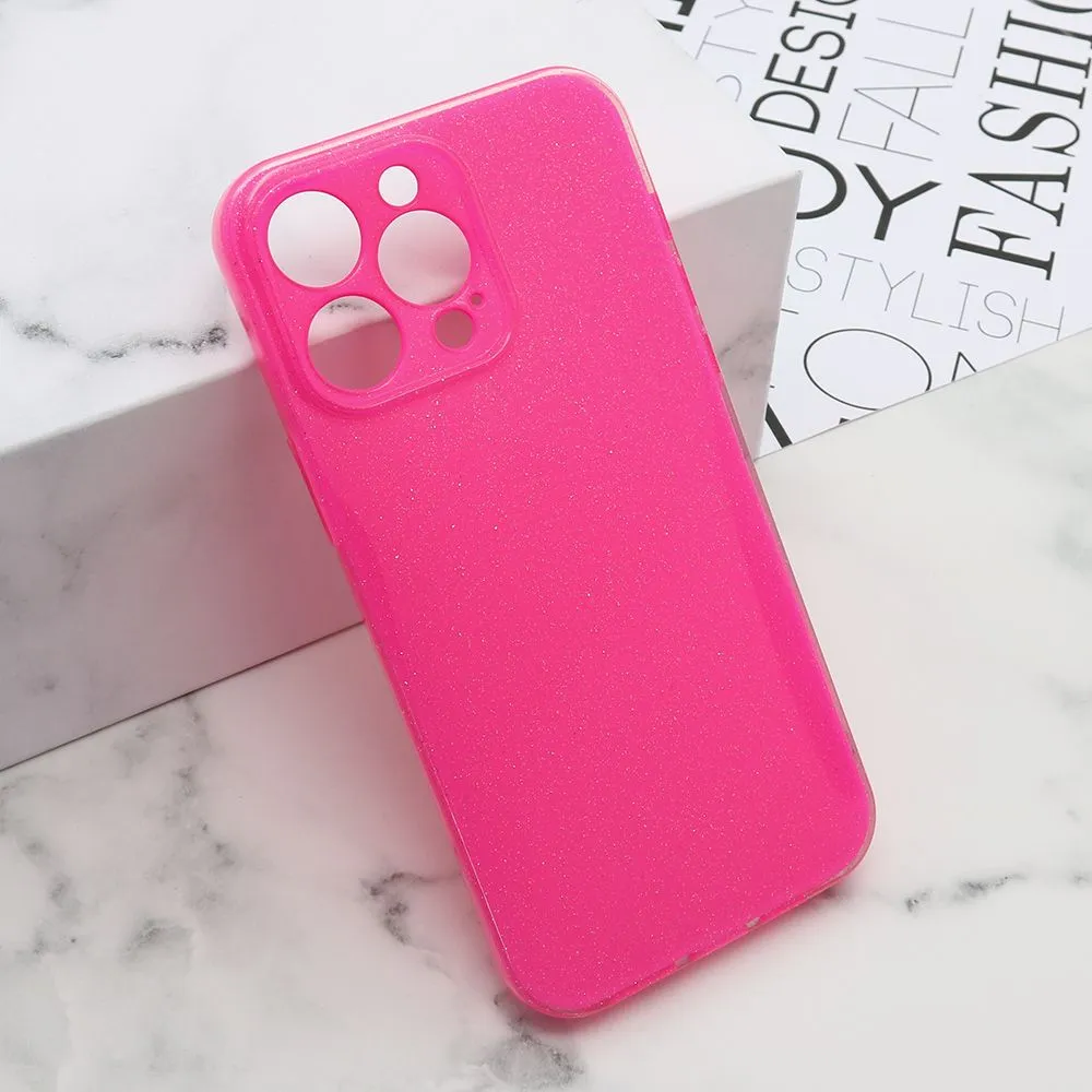 Futrola Glow Shining za iPhone 14 Pro Max/ roze