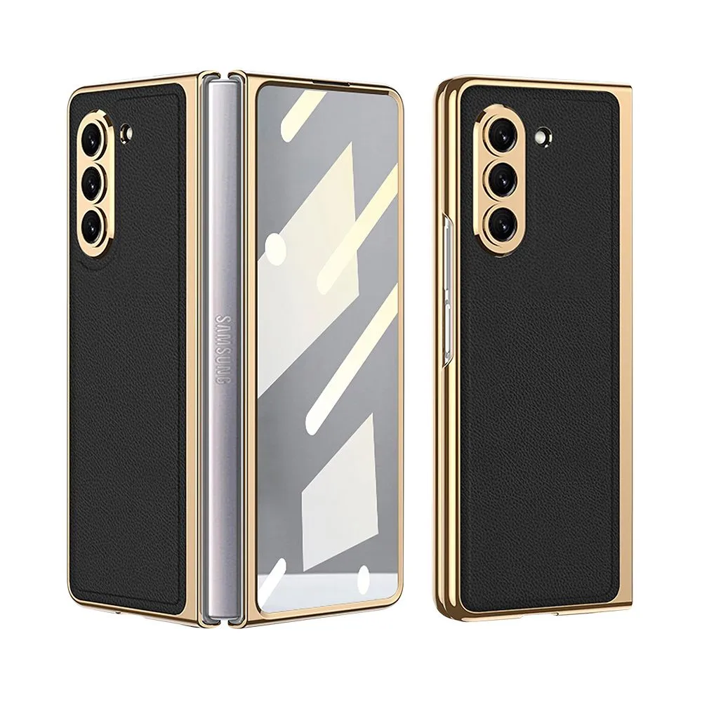 Futrola Gold Line za Samsung F946B Galaxy Z Fold 5 5G/ crna