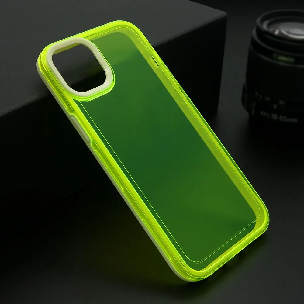 Futrola Gummy Color za iPhone 14 Plus / žuta