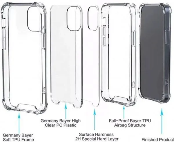 Futrola hardcase silicone providna IPHONE MCTT3-IPH 14 Pro