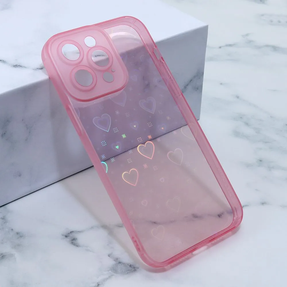 Futrola Heart Color za iPhone 14 Pro Max/ roze